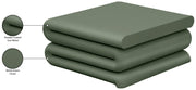 Roland Iron Coffee Table in Green - 99079Green-CT