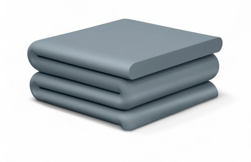 Roland Iron Coffee Table in Light Blue - 99079LtBlu-CT