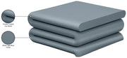 Roland Iron Coffee Table in Light Blue - 99079LtBlu-CT