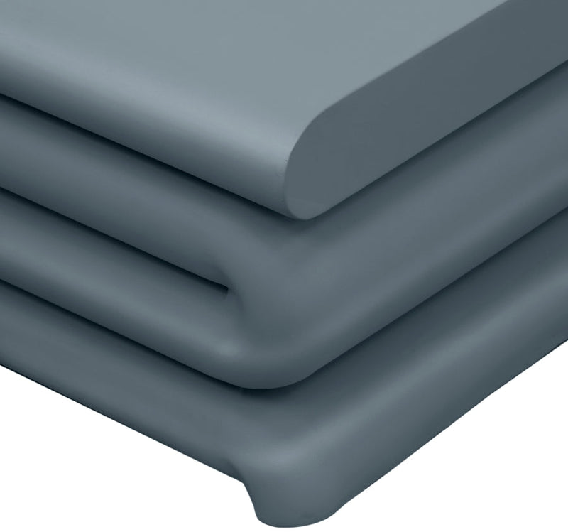 Roland Iron Coffee Table in Light Blue - 99079LtBlu-CT