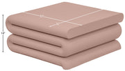 Roland Iron Coffee Table in Pink - 99079Pink-CT