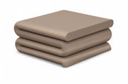 Roland Iron Coffee Table in Taupe - 99079Taupe-CT
