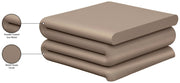 Roland Iron Coffee Table in Taupe - 99079Taupe-CT