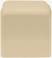 Roland Iron End Table in Beige - 99079Beige-ET