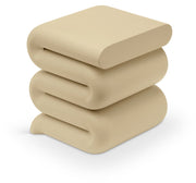 Roland Iron End Table in Beige - 99079Beige-ET