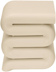 Roland Iron End Table in Cream - 99079Cream-ET