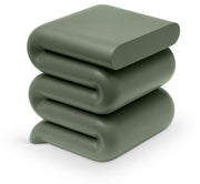 Roland Iron End Table in Green - 99079Green-ET