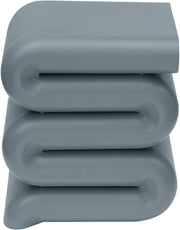 Roland Iron End Table in Light Blue - 99079LtBlu-ET