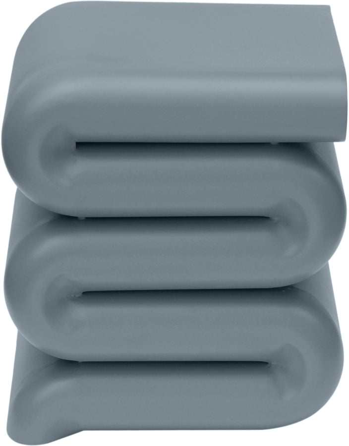 Roland Iron End Table in Light Blue - 99079LtBlu-ET