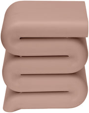 Roland Iron End Table in Pink - 99079Pink-ET