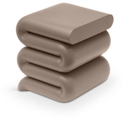 Roland Iron End Table in Taupe - 99079Taupe-ET
