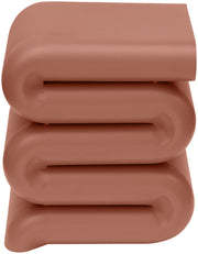 Roland Iron End Table in Terracotta - 99079Terracotta-ET