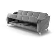 Rolex 3-pieces (Sofa & Loveseat & Chair) Livingroom Set in Brown - 200-ST-ROL-VELVET260-321