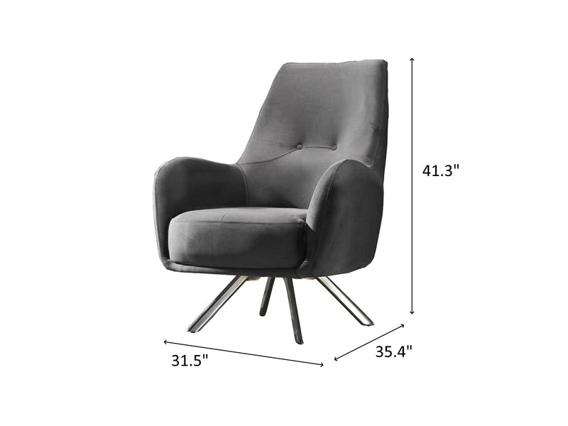 Rolex 31.5" Wide Armchair - Gate FurnitureAccent Chairs