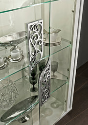 Roma 2 - Door Curio White - Gate Furniture