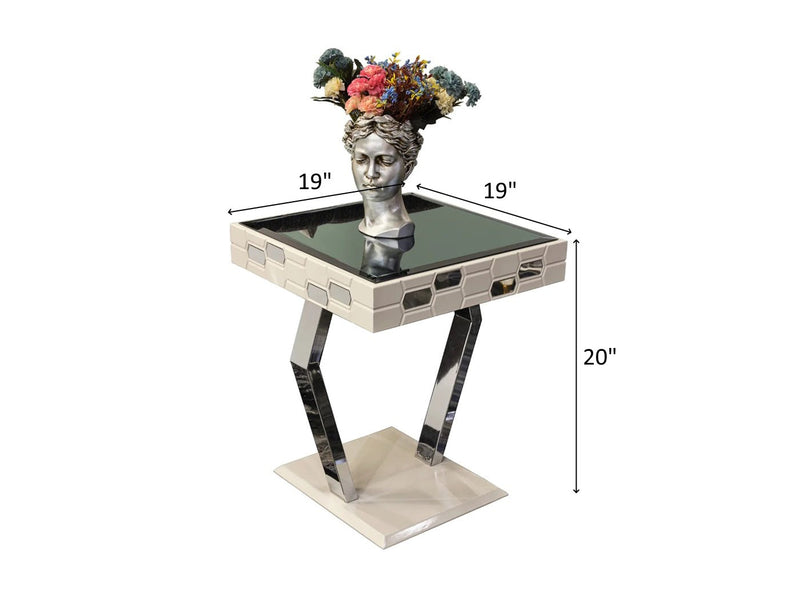 Roma 20" Tall Side Table - Gate FurnitureEnd & Side Tables