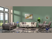 Roma 93" Wide Striped Sofa - Gate FurnitureSofas