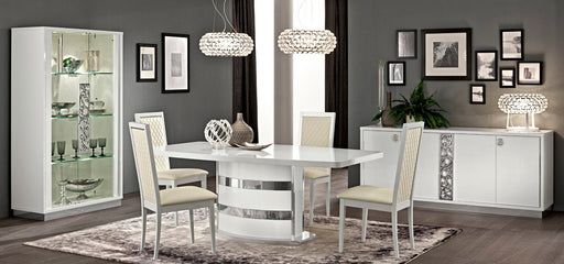 Roma Dining White, Italy Set - Gate FurnitureDining Room Set