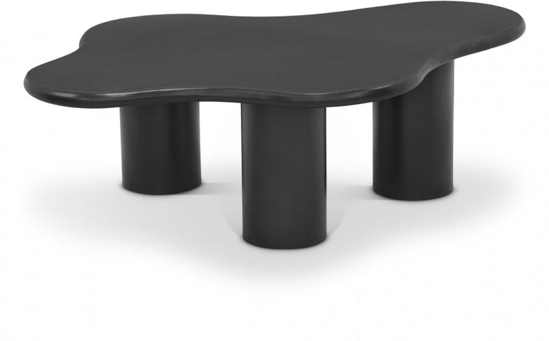 Romaine Iron Coffee Table in Black - 278Black-CT