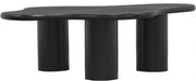Romaine Iron Coffee Table in Black - 278Black-CT