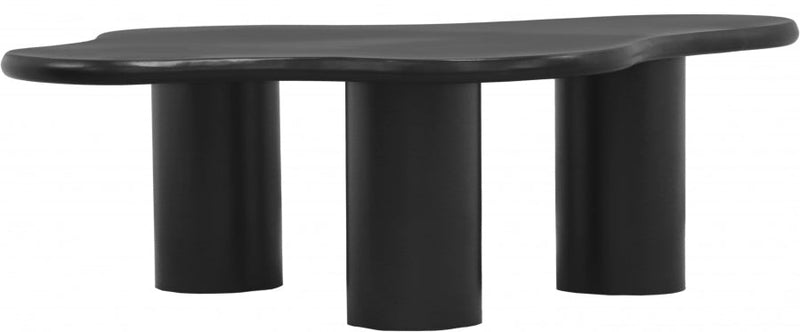 Romaine Iron Coffee Table in Black - 278Black-CT