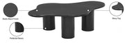 Romaine Iron Coffee Table in Black - 278Black-CT