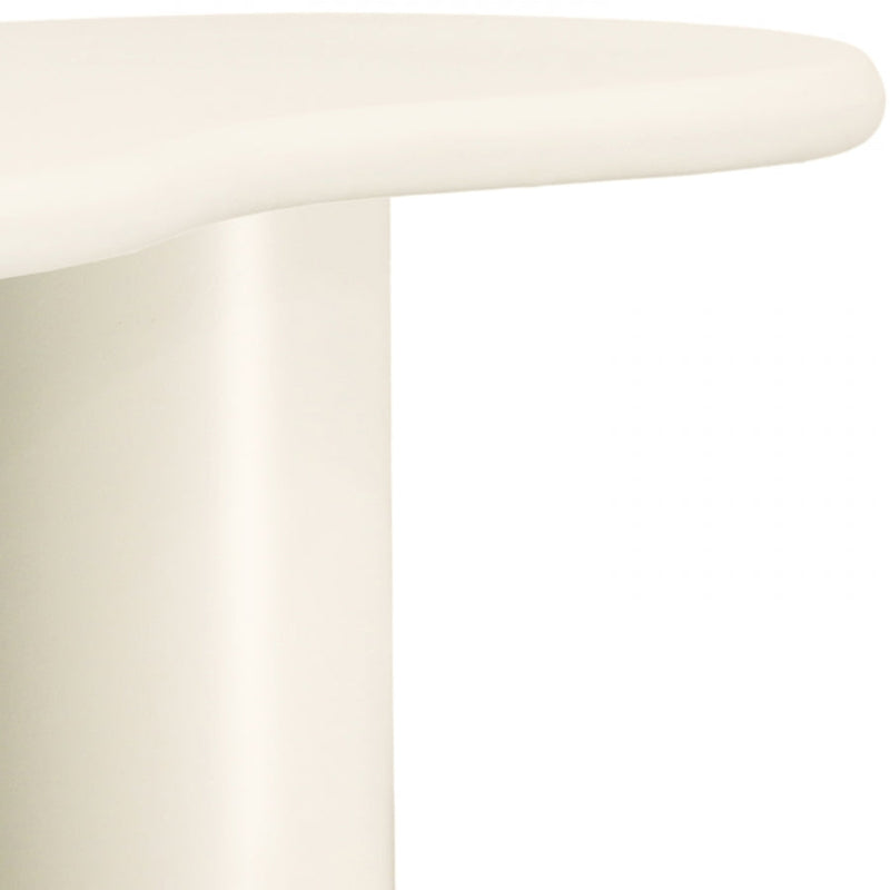 Romaine Iron Coffee Table in Cream - 278Cream-CT