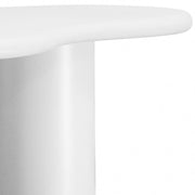 Romaine Iron Coffee Table in White - 278White-CT