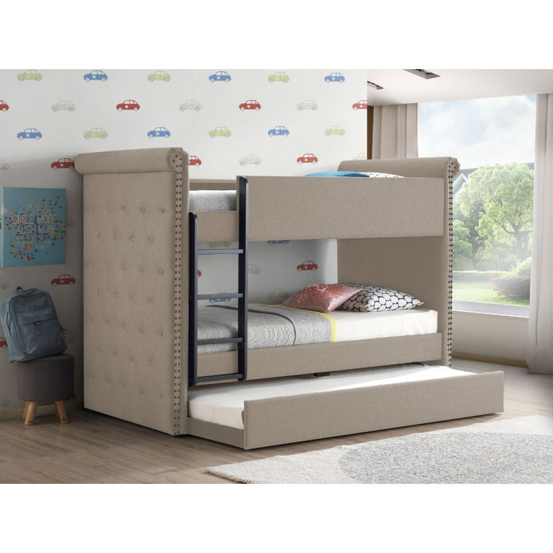 Romana II Twin/Twin Bunk Bed W/Trundle - 37850