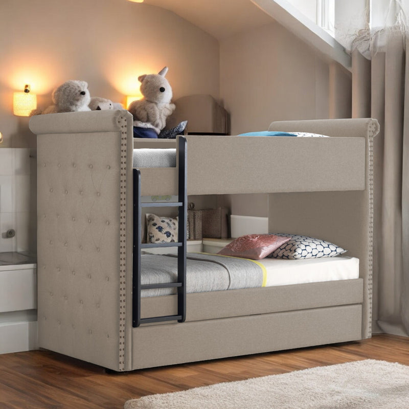 Romana II Twin/Twin Bunk Bed W/Trundle - 37850