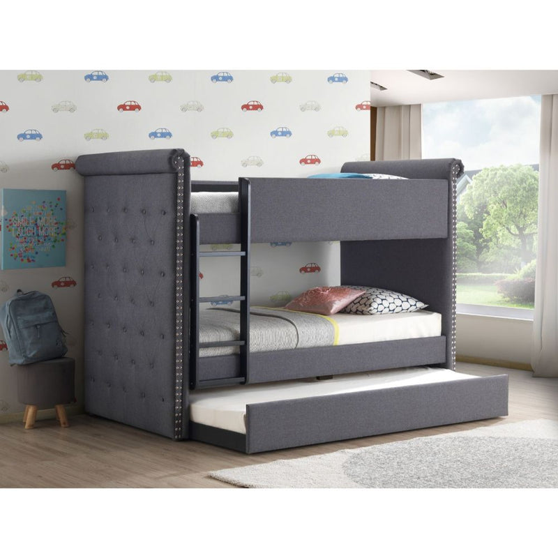 Romana II Twin/Twin Bunk Bed W/Trundle - 37855