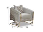 Romances 33" Wide Armchair - Gate FurnitureAccent Chairs