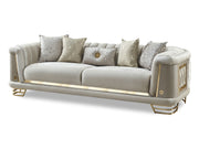 Romances 98" Wide Square Arm Sofa - Gate FurnitureSofas