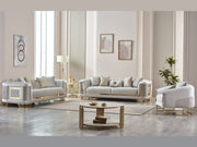 Romances 98" Wide Square Arm Sofa - Gate FurnitureSofas