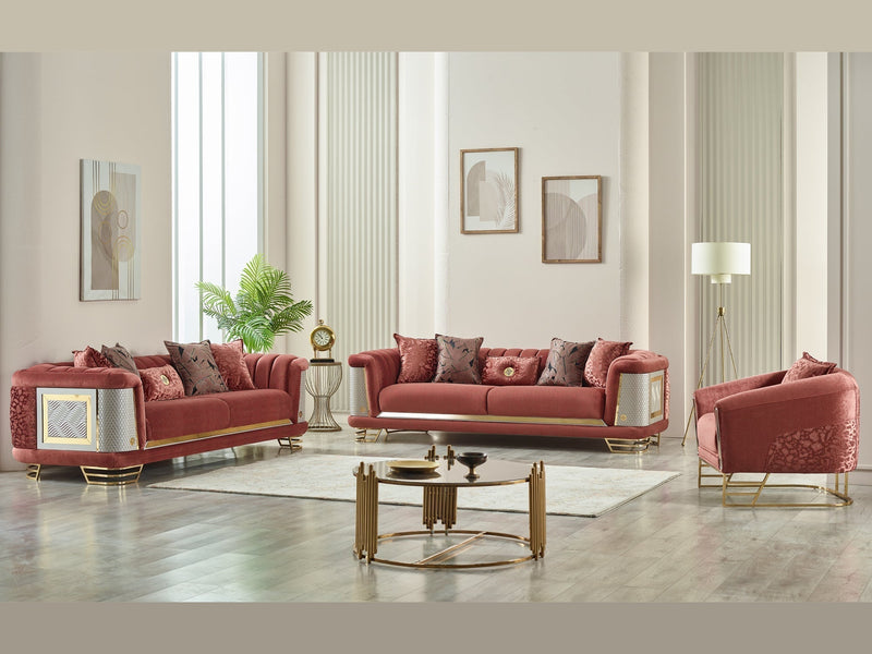 Romances Living Room Set - Gate FurnitureLiving Room Sets