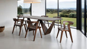 Romont Rich Walnut Dining Table - FM30003WN-T