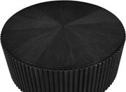 Ronin Solid Wood And Oak Veneer Coffee Table in Black - 99055Black-CT