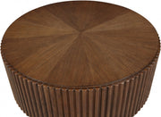 Ronin Solid Wood And Oak Veneer Coffee Table in Brown - 99055Brown-CT