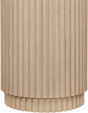 Ronin Solid Wood And Oak Veneer End Table in Natural - 99055Oak-ET