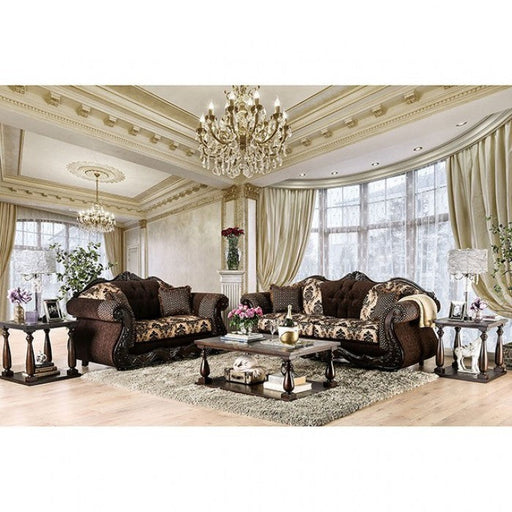 Ronja Dark Brown Sofa - SM6431-SF