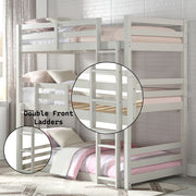 Ronnie Triple Twin Bunk Bed - 37420