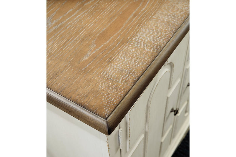 Roranville Antique White Accent Cabinet - Gate FurnitureCabinet