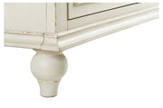 Roranville Antique White Accent Cabinet - Gate FurnitureCabinet