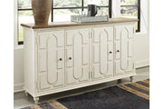 Roranville Antique White Accent Cabinet - Gate FurnitureCabinet