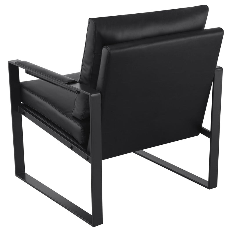 Rosalind Upholstered Track Arm Accent Chair Black - 903021