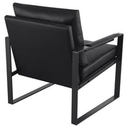 Rosalind Upholstered Track Arm Accent Chair Black - 903021