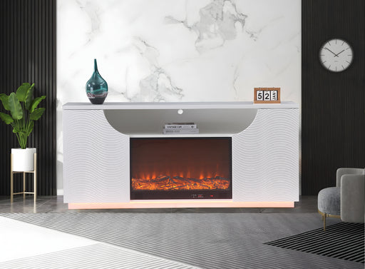 Rosario White Tv Stand - ROSARIO-WH-TVS