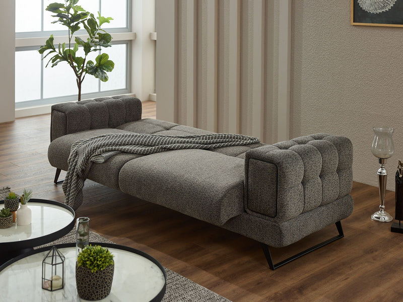 Rose 3-pieces (Sofa & Loveseat & Chair) Livingroom in Beige - Green - 200-SIM-ROS-CALVE02-CALVE14-321