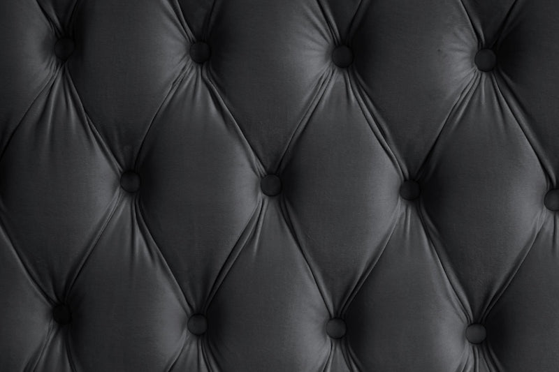 Rose - Black Upholstered Queen Bed with TV Lift, Bluetooth speaker and USB Type C - B140-Q-Bed