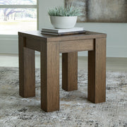 Rosswain Warm Brown End Table - T763-2